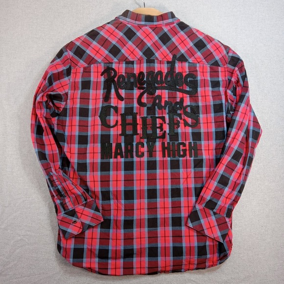 Rocawear Other - Vintage Rocawear 2XL Plaid Flannel Shirt Rap Jay Z Hip Hop Marcy High Renegades